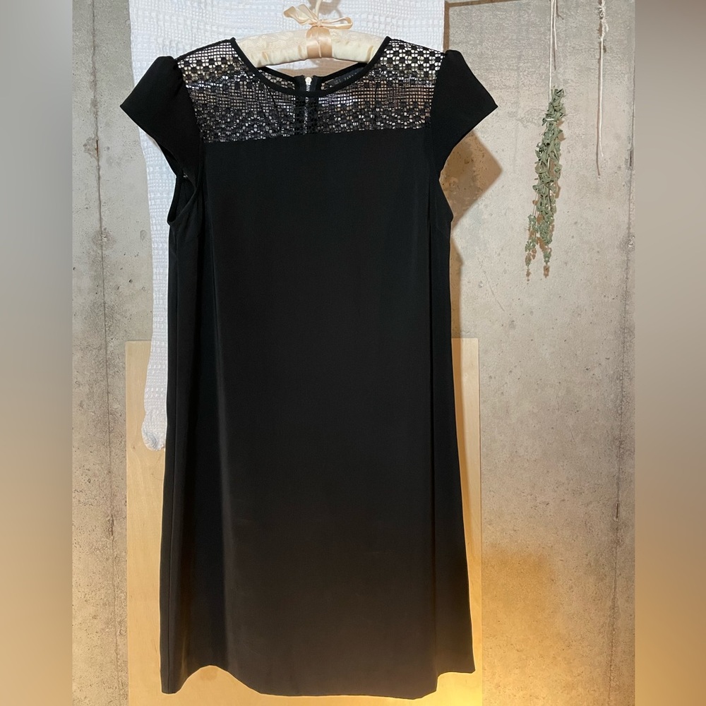 Zara black dress